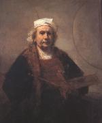 REMBRANDT Harmenszoon van Rijn Self-portrait (mk33) oil painting artist